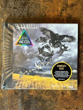 NWOT David Gilmour "Rattle That Lock" CD 2015 DG#5